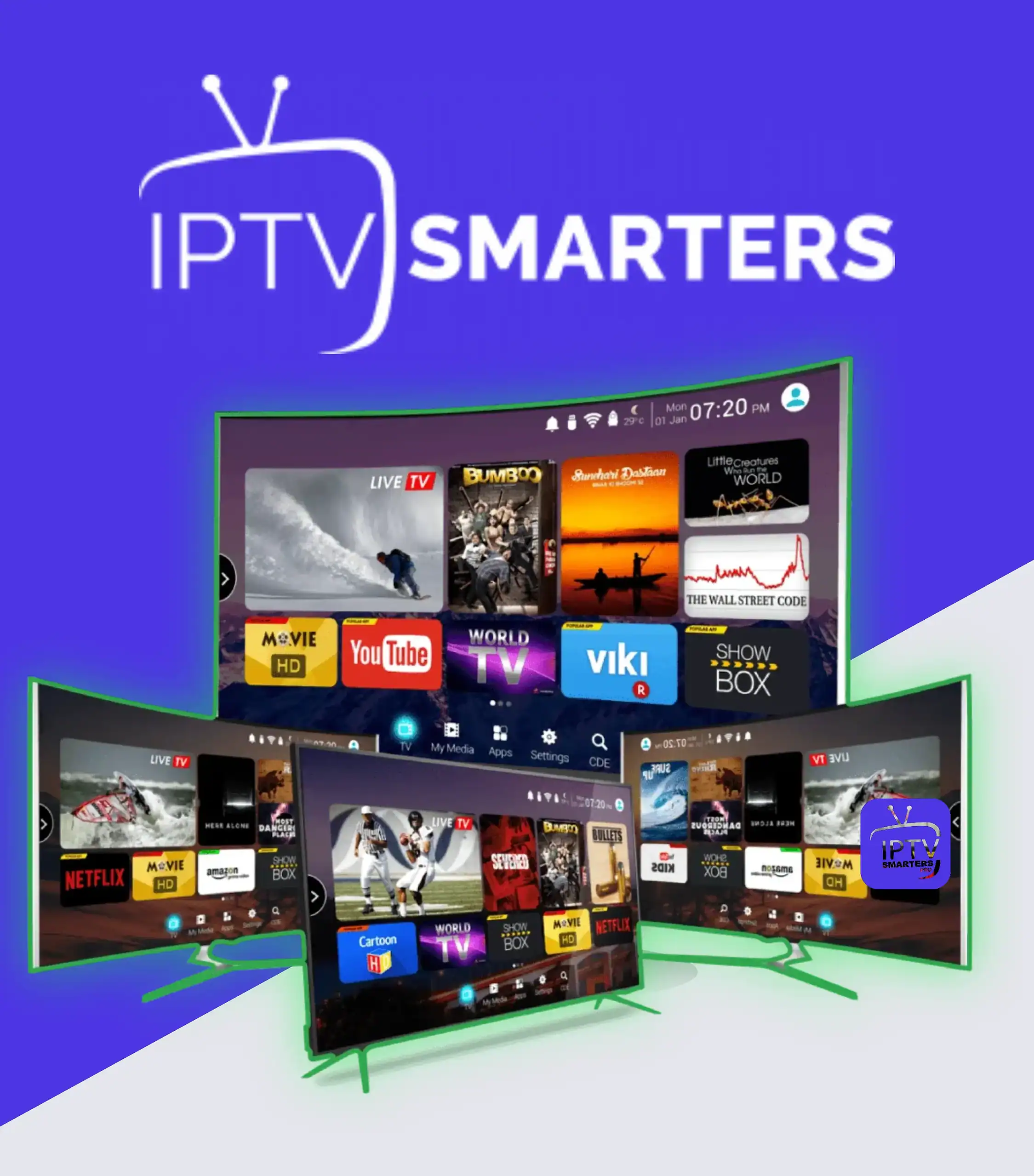IPTV Smarters Pro Abonnement 4K
